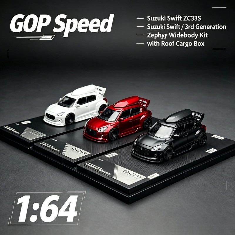Gop Speed 1/64 Suzuki Swift Sp - огляд і ціна Die Cast Car 1 64