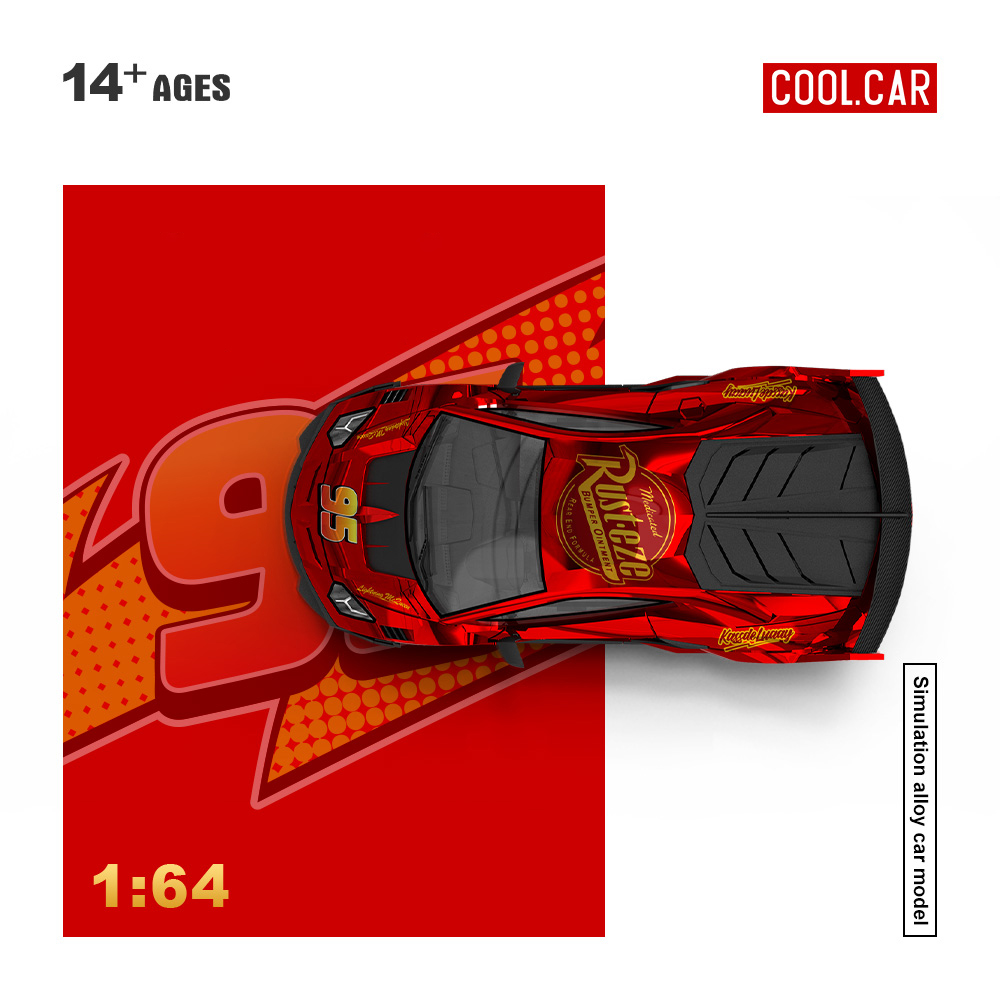 Cool Car 1:64 GT EVO Lightning - огляд і ціна Die Cast Car 1 64